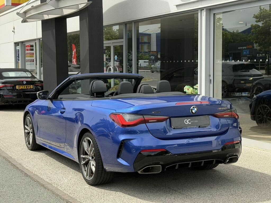 BMW 4 Series 3.0 M440i Mht Convertible Hybrid X Blue #5