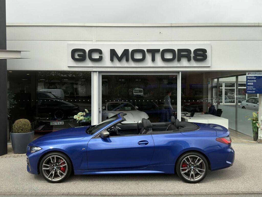 BMW 4 Series 3.0 M440i Mht Convertible Hybrid X Blue #4