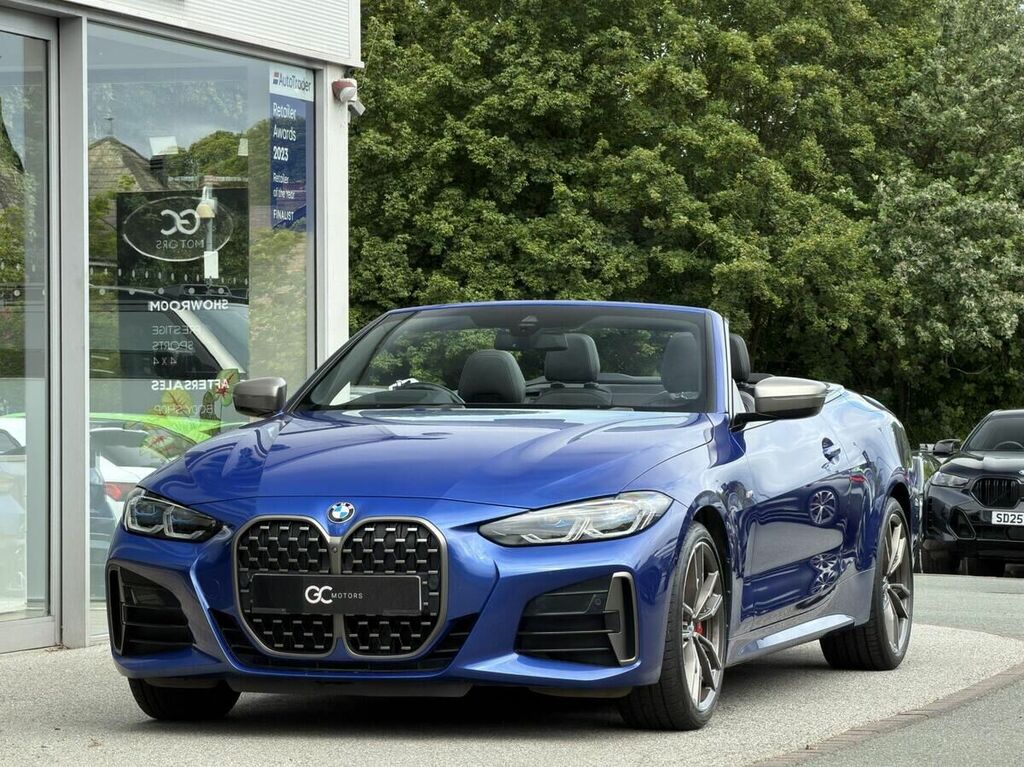 BMW 4 Series 3.0 M440i Mht Convertible Hybrid X Blue
