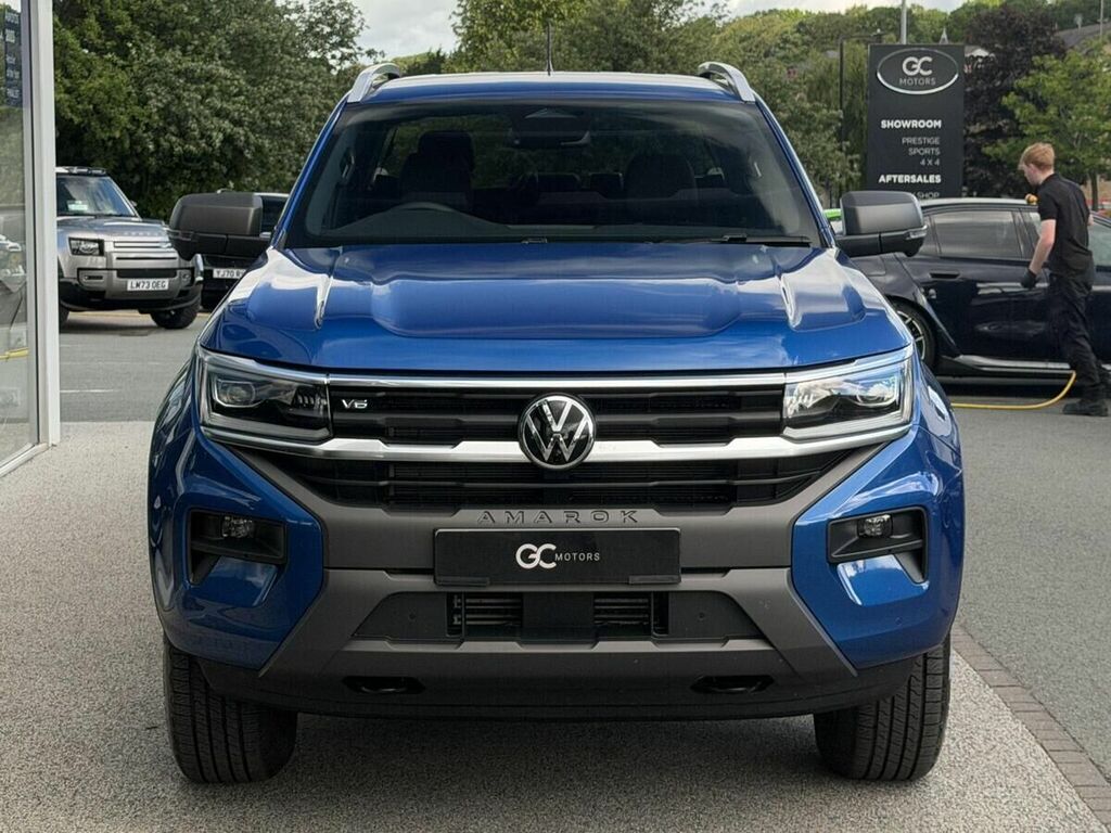 Volkswagen Amarok 3.0 Tdi V6 Panamericana Pickup Double Cab Dies Blue #2