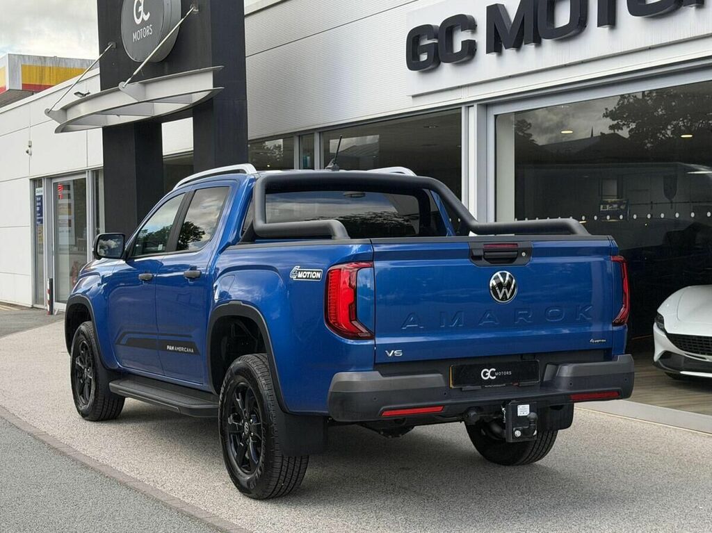 Volkswagen Amarok 3.0 Tdi V6 Panamericana Pickup Double Cab Dies Blue #5