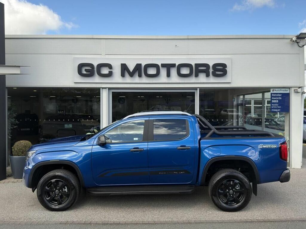 Volkswagen Amarok 3.0 Tdi V6 Panamericana Pickup Double Cab Dies Blue #4