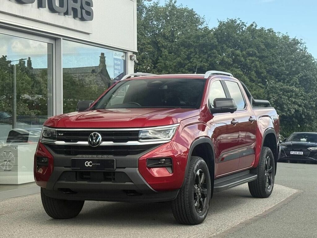 Volkswagen Amarok 3.0 Tdi V6 Panamericana Pickup Double Cab Dies Red