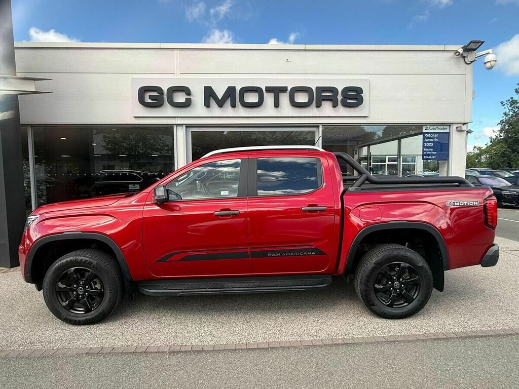 Volkswagen Amarok 3.0 Tdi V6 Panamericana Pickup Double Cab Dies Red #3