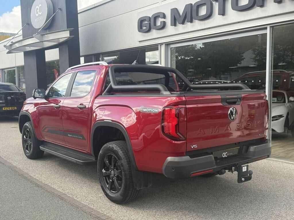 Volkswagen Amarok 3.0 Tdi V6 Panamericana Pickup Double Cab Dies Red #5