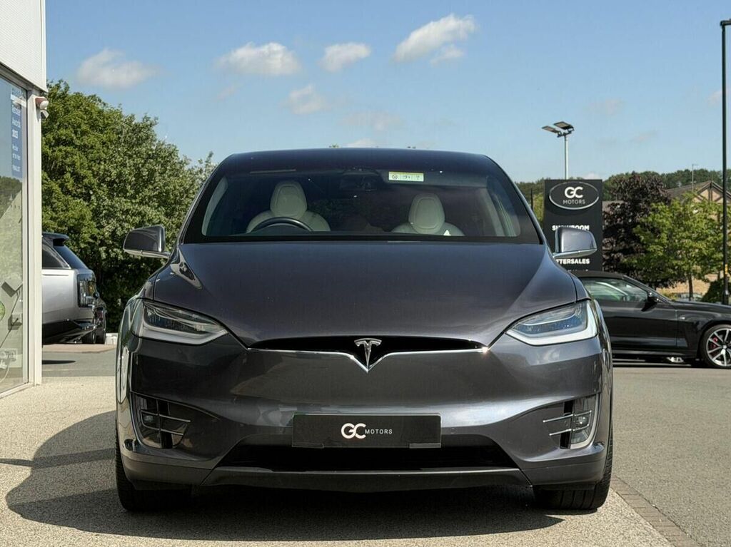 Tesla Model X Dual Motor Performance Suv 4Wd Grey #3