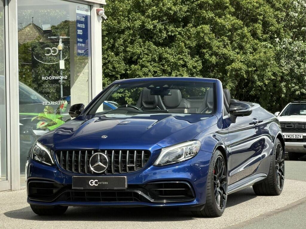 Mercedes-Benz C Class 4.0 C63 V8 Biturbo Amg S Night Edition Premium Pl Blue