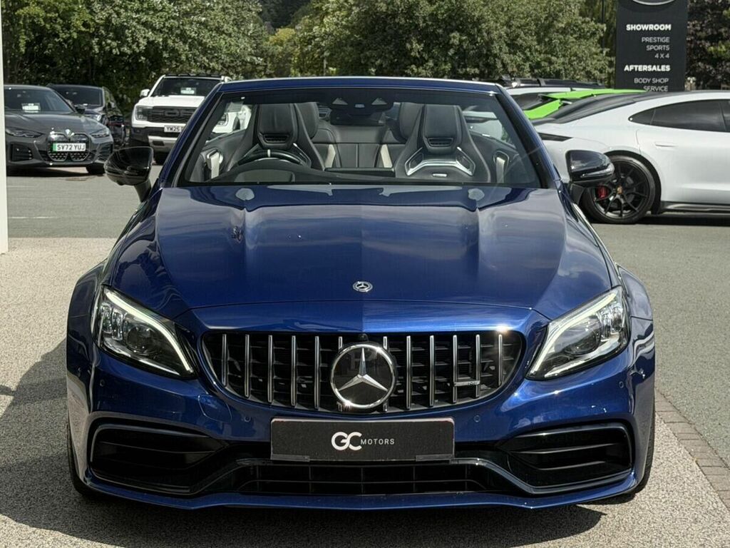 Mercedes-Benz C Class 4.0 C63 V8 Biturbo Amg S Night Edition Premium Pl Blue #2