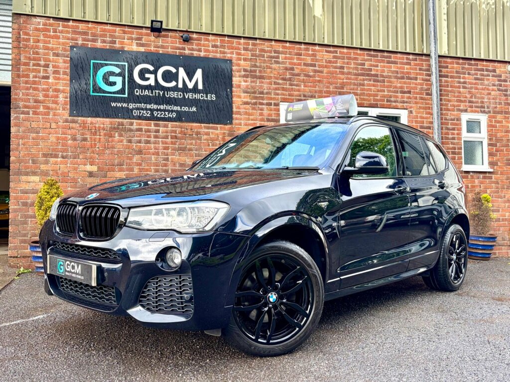 BMW X3 2.0 20D M Sport Xdrive Euro 6 Ss Black