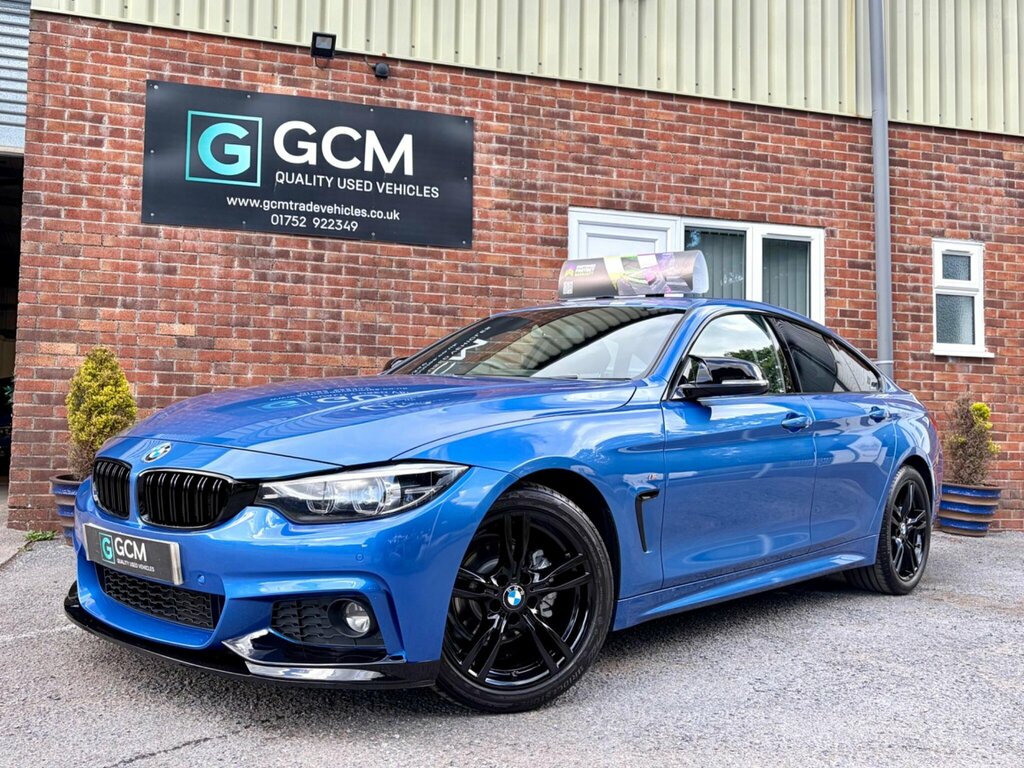 BMW 4 Series Gran Coupe 2.0 420I Gpf M Sport Euro 6 Ss Blue