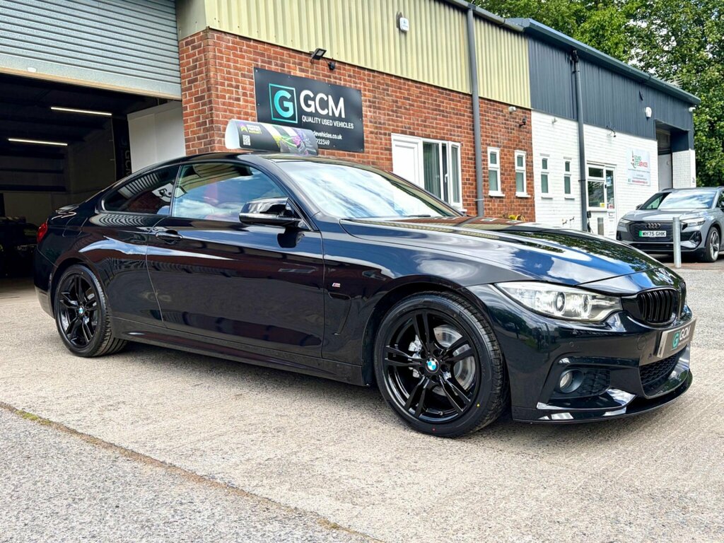 BMW 4 Series 2.0 420D M Sport Euro 6 Ss LR64MKZ Black #4