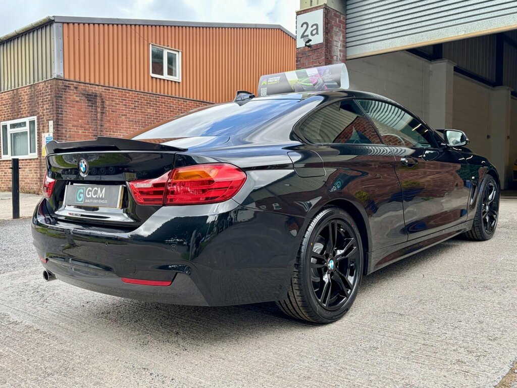 BMW 4 Series 2.0 420D M Sport Euro 6 Ss LR64MKZ Black #6