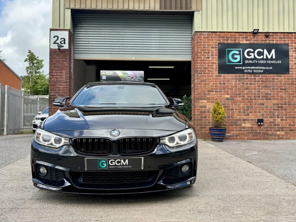 BMW 4 Series 2.0 420D M Sport Euro 6 Ss LR64MKZ Black #3