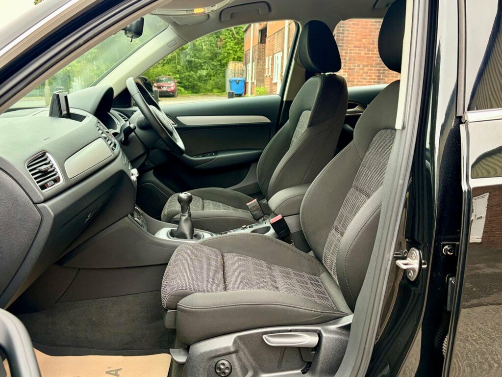 Audi Q3 2.0 Tdi Sport Euro 6 Ss LV67JRX Black #2