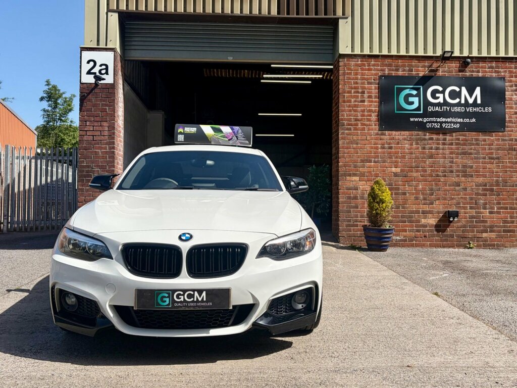 BMW 2 Series 2.0 220D M Sport Xdrive Euro 6 Ss WR65UCB White #3