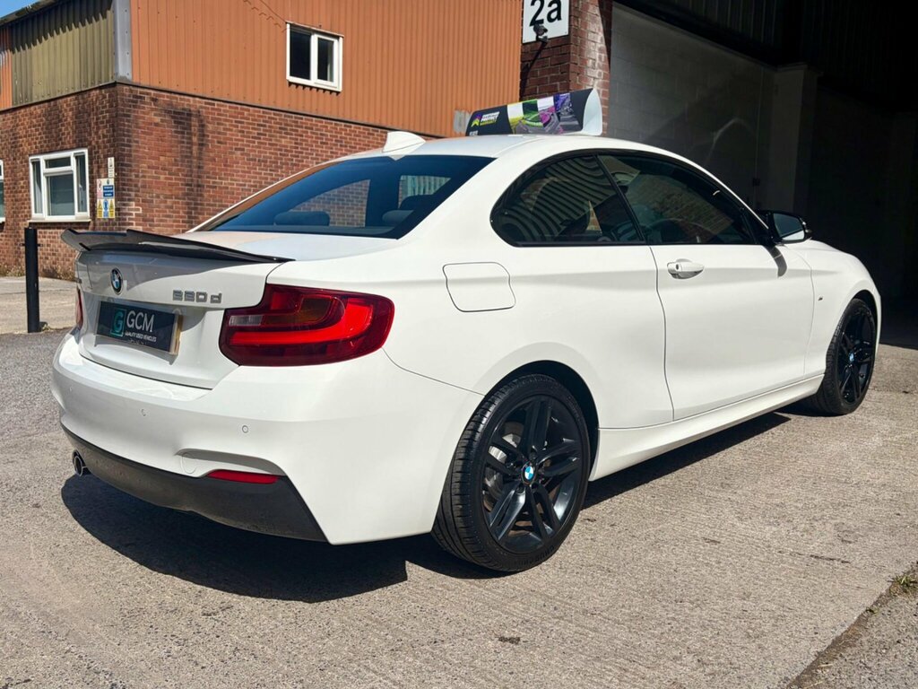 BMW 2 Series 2.0 220D M Sport Xdrive Euro 6 Ss WR65UCB White #6