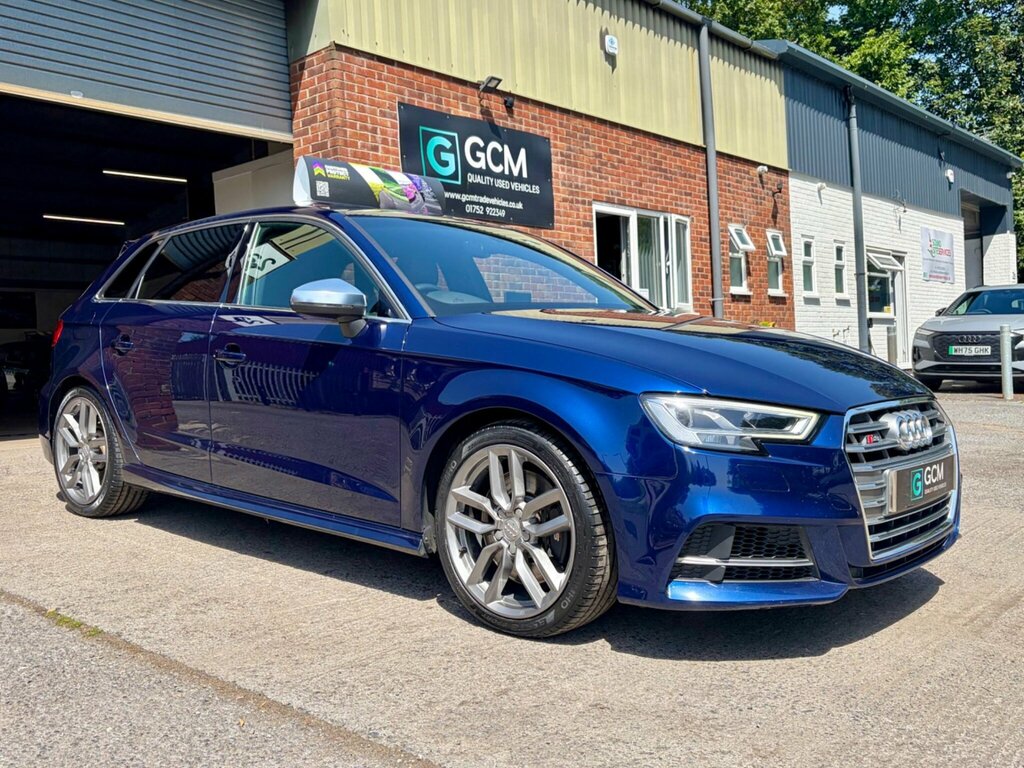 Audi S3 2.0 Tfsi Sportback S Tronic Quattro Euro 6 Ss 5 WD69DGY Blue #4
