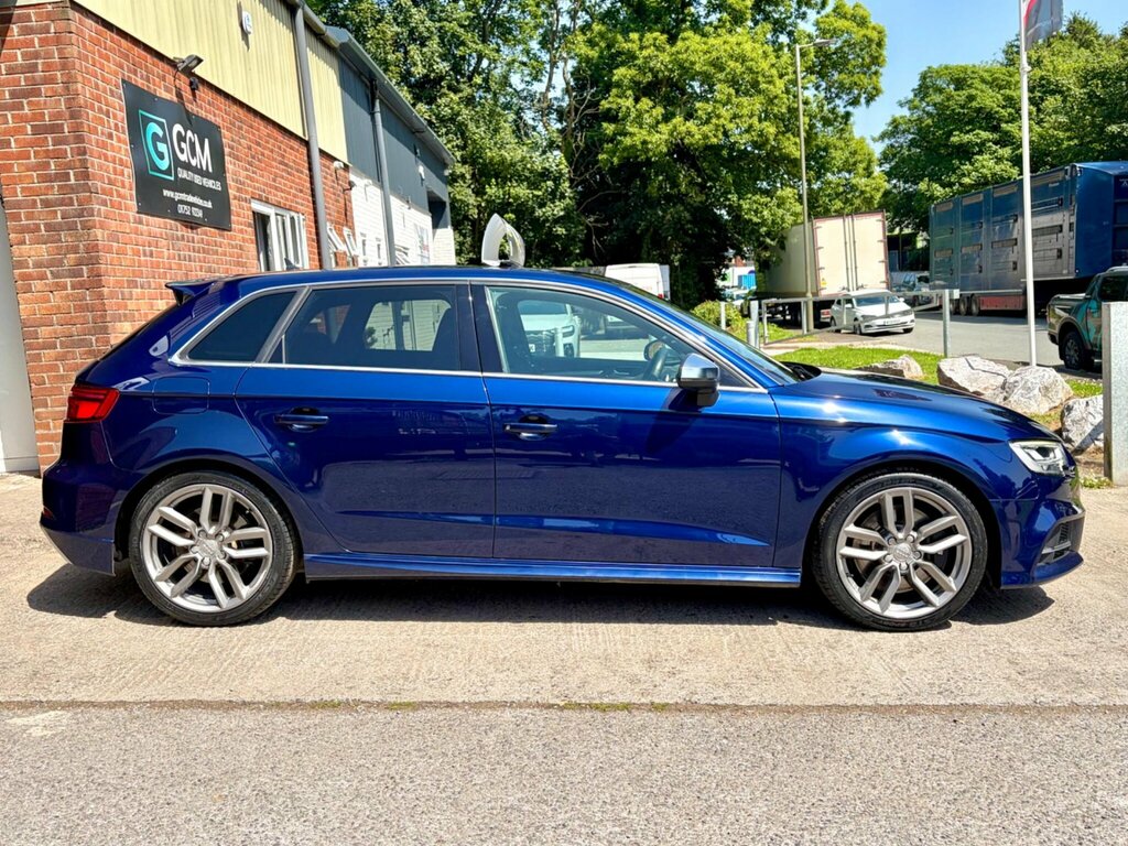 Audi S3 2.0 Tfsi Sportback S Tronic Quattro Euro 6 Ss 5 WD69DGY Blue #5