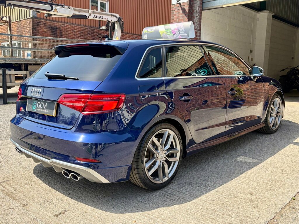 Audi S3 2.0 Tfsi Sportback S Tronic Quattro Euro 6 Ss 5 WD69DGY Blue #6