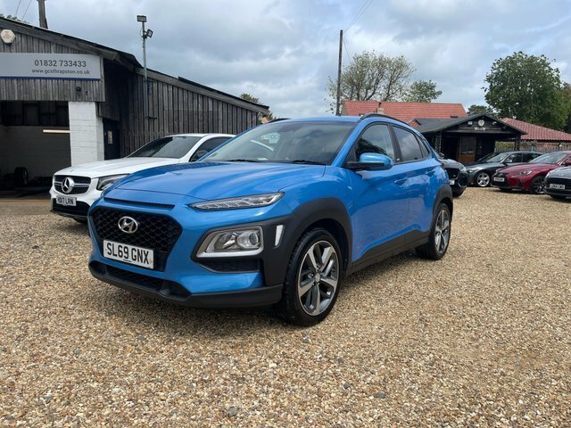 Hyundai Kona 1.0 T-gdi Play Euro 6 S S SL69GNX Blue #3