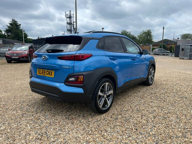 Hyundai Kona 1.0 T-gdi Play Euro 6 S S SL69GNX Blue #6