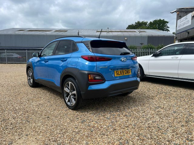 Hyundai Kona 1.0 T-gdi Play Euro 6 S S SL69GNX Blue #4