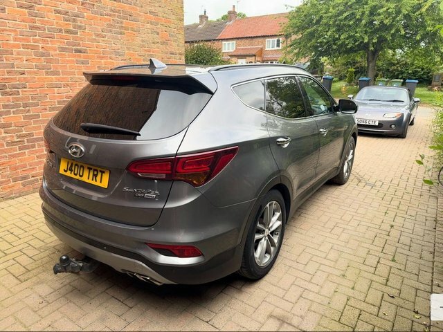 Hyundai Santa Fe 2.2 Crdi Blue Drive Premium Se 4Wd Euro 6 S Silver #4