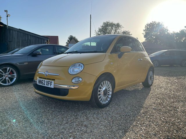 Fiat 500 1.2 Lounge Euro 4 Yellow #3