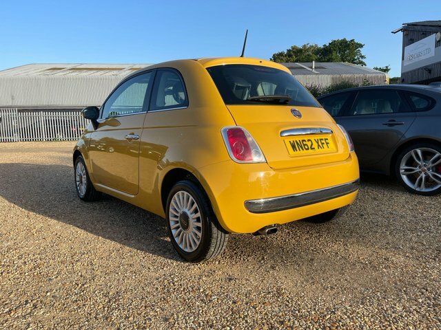Fiat 500 1.2 Lounge Euro 4 Yellow #4