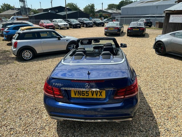 Mercedes-Benz E Class 2.1 E220d Amg Line Edition Cabriolet G-tronic Eur Blue #3