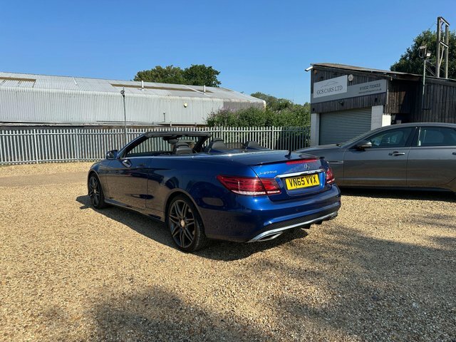 Mercedes-Benz E Class 2.1 E220d Amg Line Edition Cabriolet G-tronic Eur Blue #4