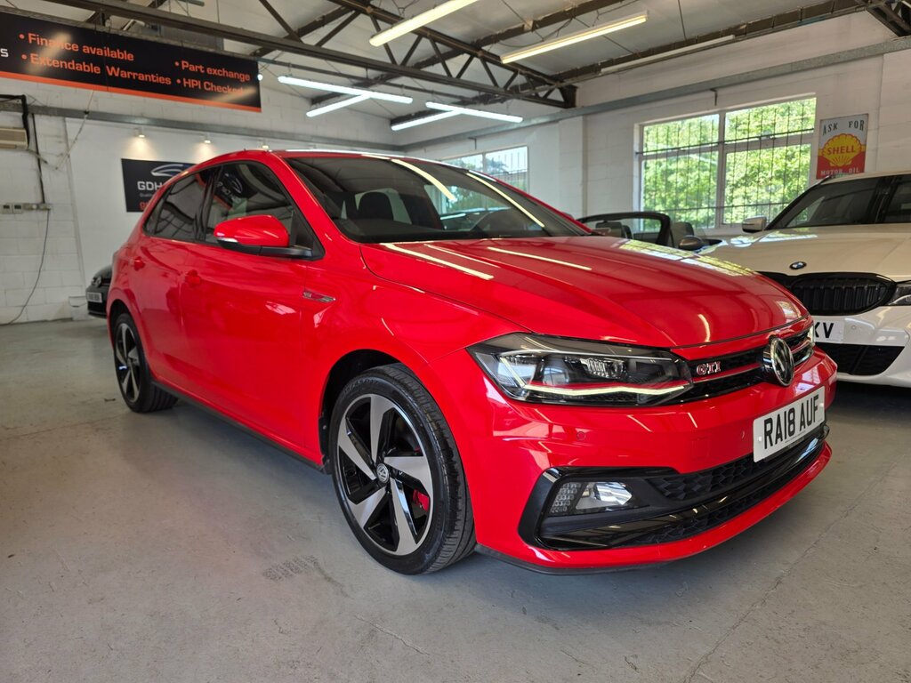 Volkswagen Polo 2.0 Tsi Gti Hatchback Dsg Euro 6 Ss Red