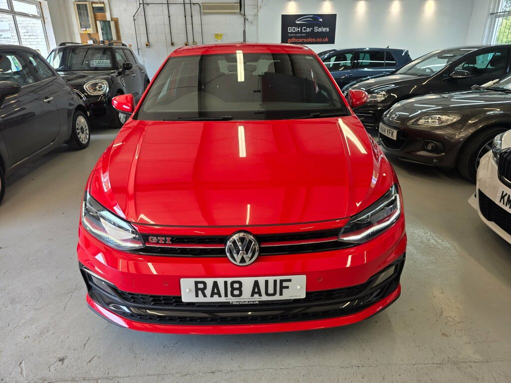 Volkswagen Polo 2.0 Tsi Gti Hatchback Dsg Euro 6 Ss Red #5