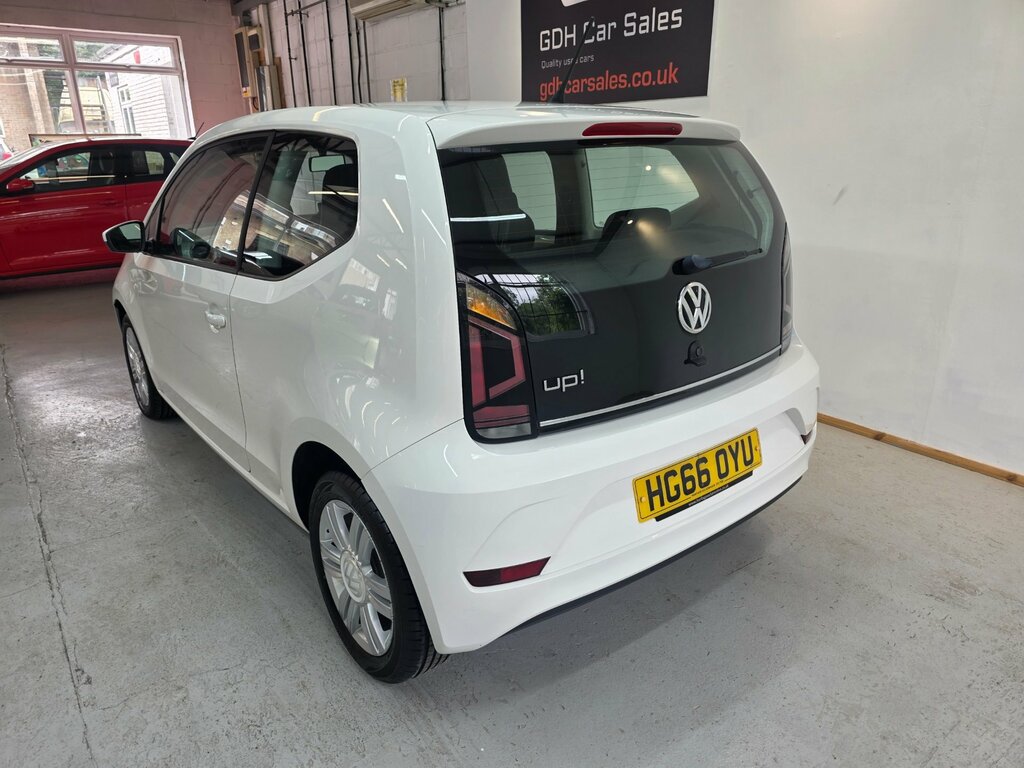 Volkswagen Up 1.0 High Up Hatchback Euro 6 75 White #3