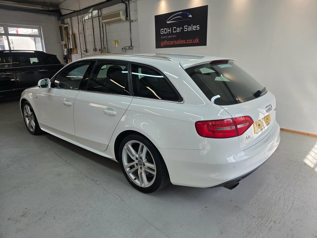 Audi A4 Avant 1.8 Tfsi S Line Estate Multitronic Euro White #3