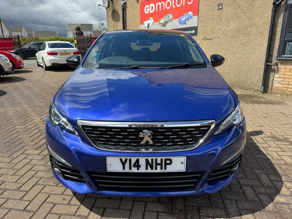 Peugeot 308 Hatchback 1.5 Bluehdi Gt Line Euro 6 Ss 20 Y14NHP Blue #6
