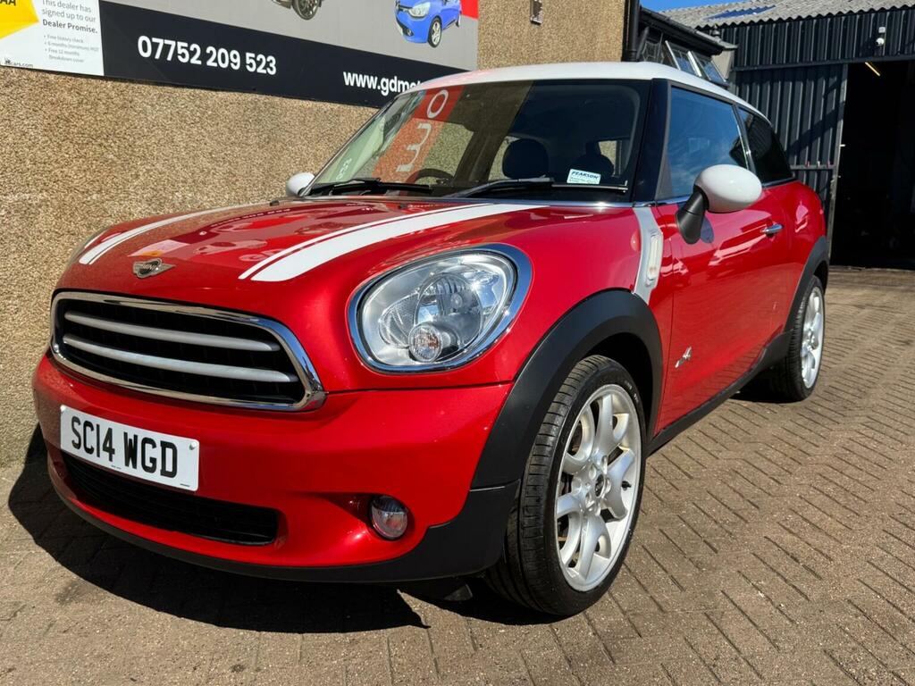 Mini Paceman Suv 1.6 Cooper D All4 Euro 5 Ss 201414 Red