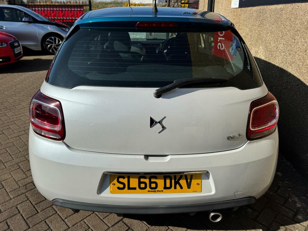 DS DS 3 Hatchback 1.6 Bluehdi Chic Euro 6 Ss 2016 White #5