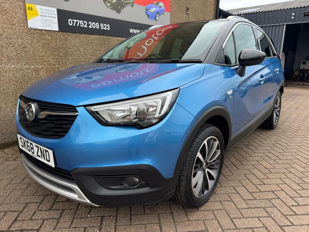Vauxhall Crossland X Suv 1.2 Turbo Gpf Elite Nav Euro 6 Ss 2018 Blue #3