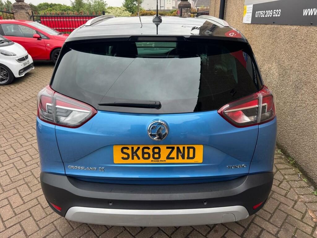 Vauxhall Crossland X Suv 1.2 Turbo Gpf Elite Nav Euro 6 Ss 2018 Blue #5