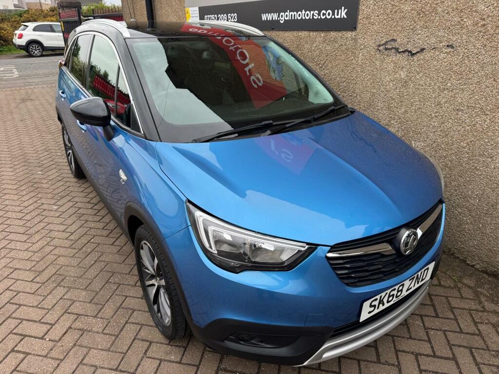 Vauxhall Crossland X Suv 1.2 Turbo Gpf Elite Nav Euro 6 Ss 2018 Blue #6