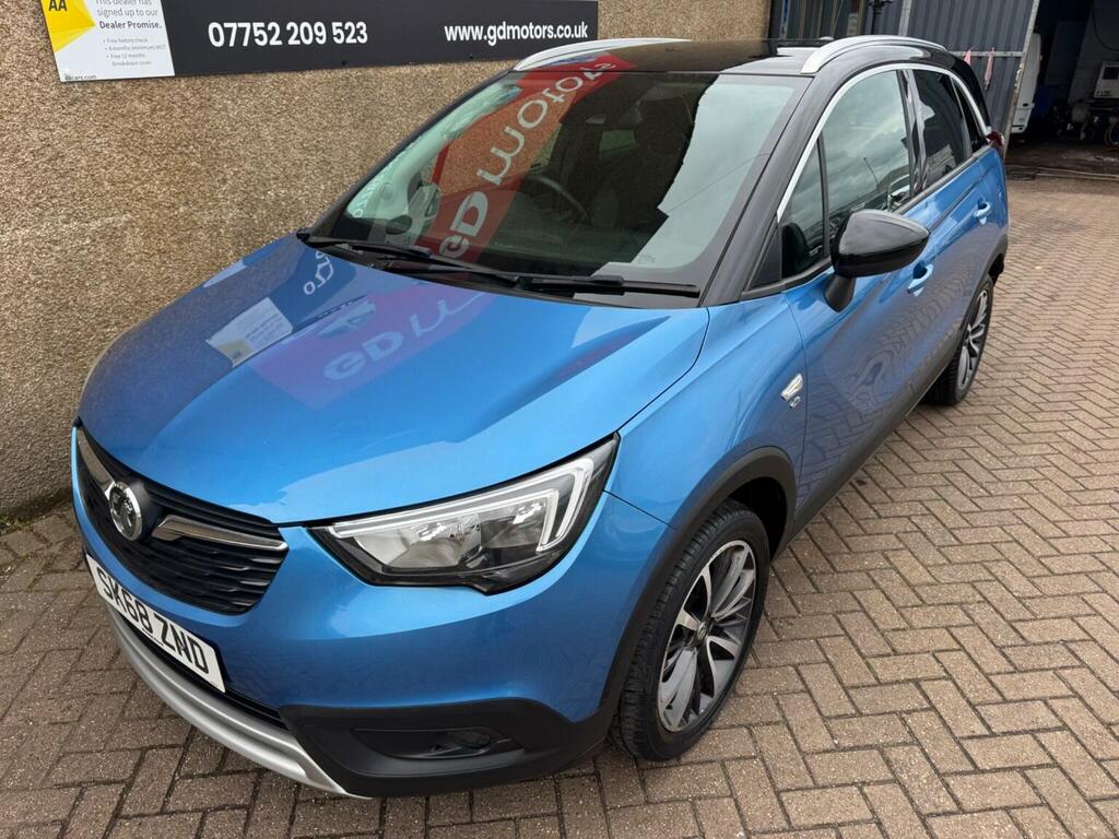 Vauxhall Crossland X 1.2 Turbo Gpf Elite Nav Euro 6 Ss Blue
