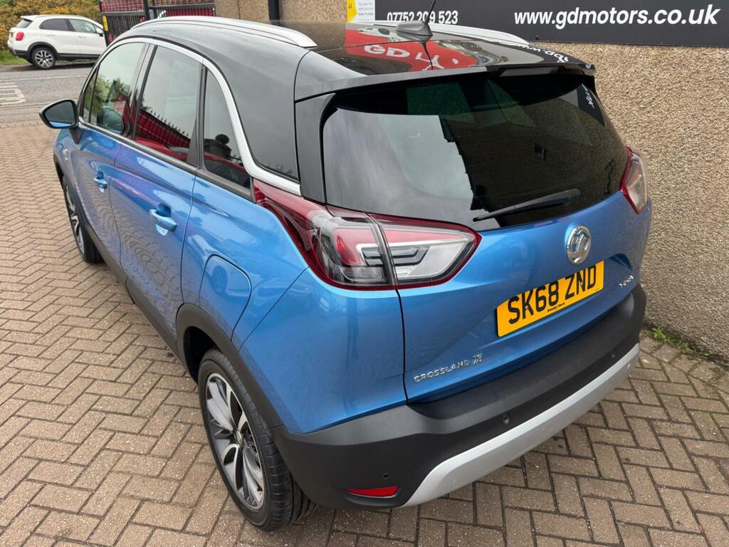 Vauxhall Crossland X Suv 1.2 Turbo Gpf Elite Nav Euro 6 Ss 2018 Blue #4