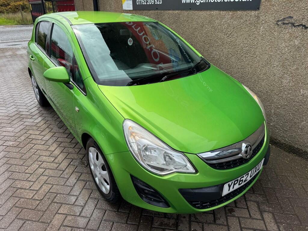 Vauxhall Corsa 1.2I Ecoflex 16V Exclusiv Euro 5 Ss Ac YP62UXU Green #2