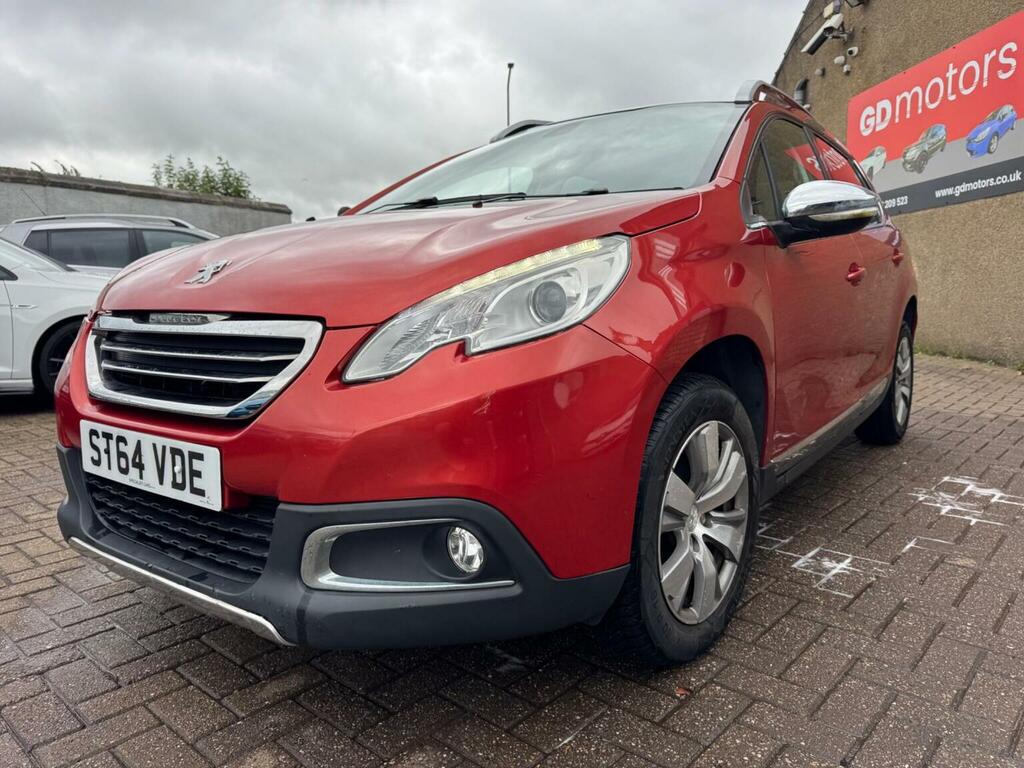Peugeot 2008 1.2 Vti Puretech Allure Euro 5 Red #3