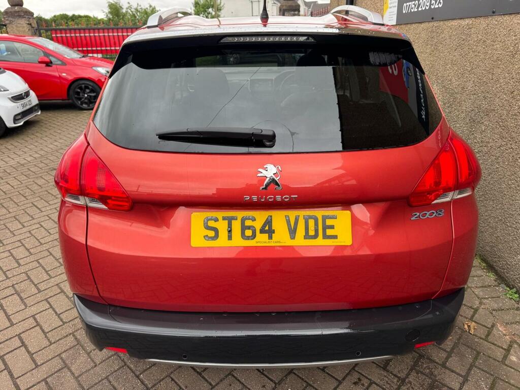 Peugeot 2008 1.2 Vti Puretech Allure Euro 5 Red #6