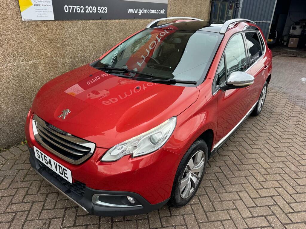 Peugeot 2008 1.2 Vti Puretech Allure Euro 5 Red