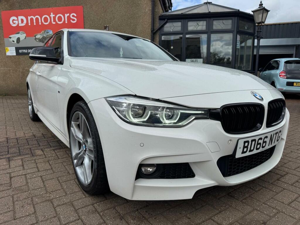 BMW 3 Series Saloon 2.0 320D M Sport Euro 6 Ss 201666 BD66NTG White #2