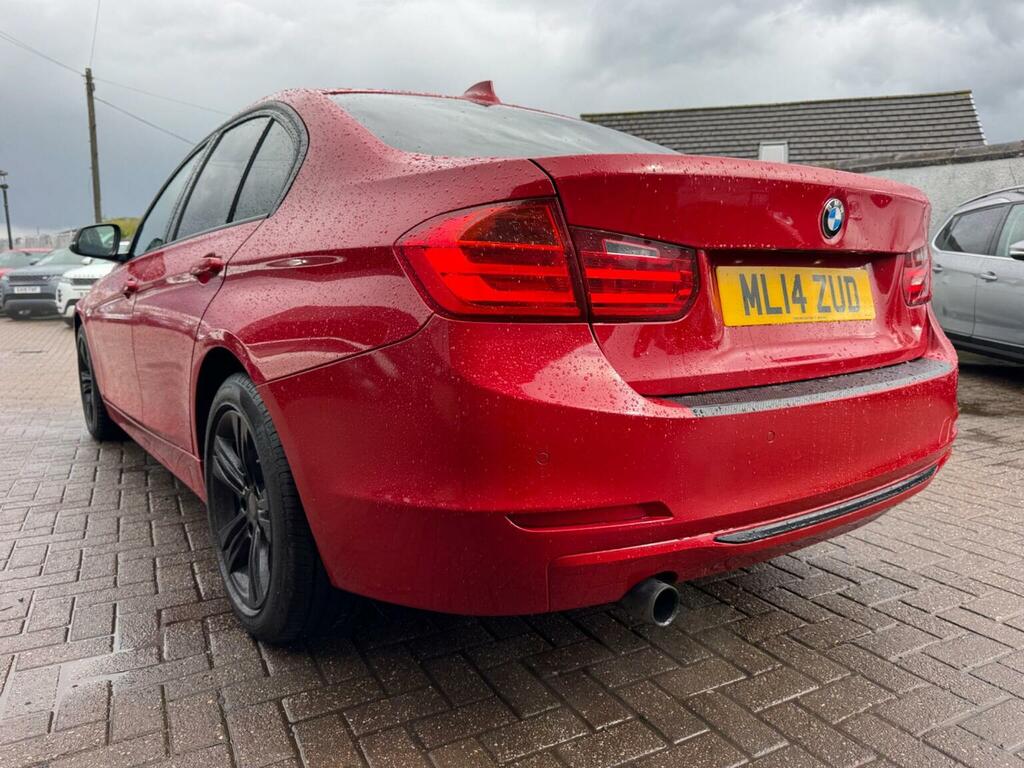 BMW 3 Series Saloon 1.6 316I Sport Euro 6 Ss 201414 Red #2