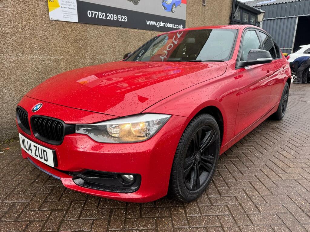 BMW 3 Series Saloon 1.6 316I Sport Euro 6 Ss 201414 Red #3